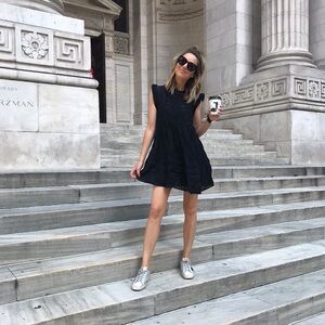 Free People Nobody Like You Embroidered Mini Dress